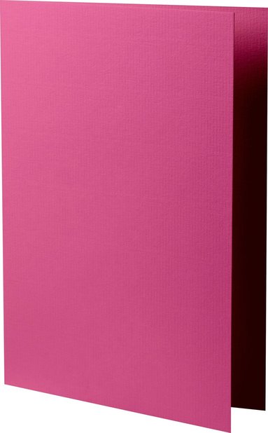 Kort A5 dubbla 5-pack cerise