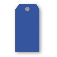 Adresskort 10-pack klarblå