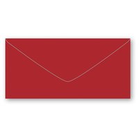 Kuvert E65 5-pack röd