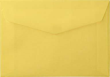 Kuvert C6 5-pack gul