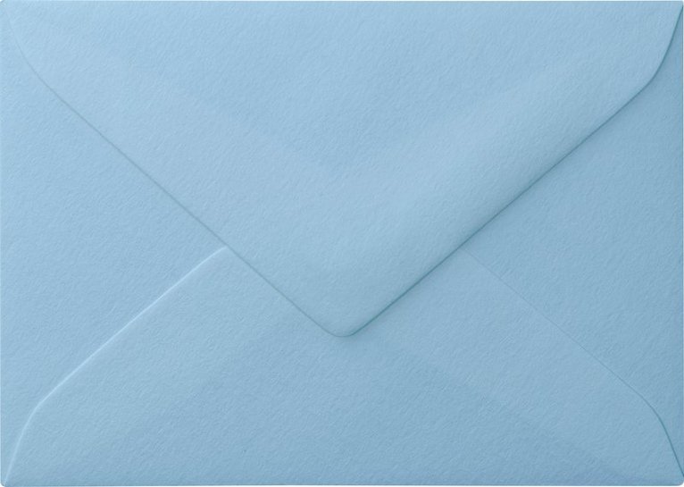Kuvert C7 5-pack ljusblå, Övrigt