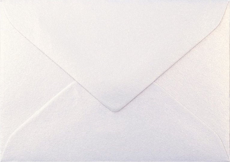 Kuvert C7 5-pack pärlemor, Övrigt