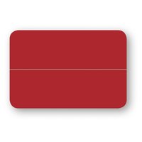 Placeringskort dubbla 10-pack röd