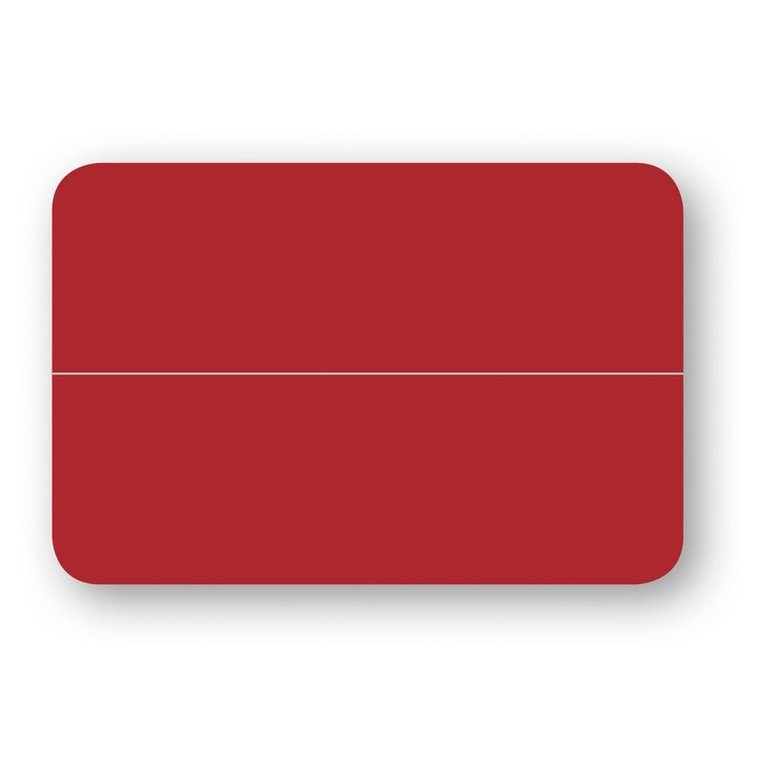 Placeringskort dubbla 10-pack röd 1