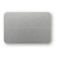 Placeringskort dubbla 10-pack silver