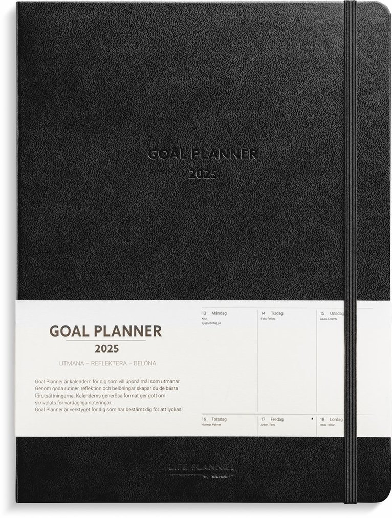 Kalender 2025 Goal Planner, Övrigt