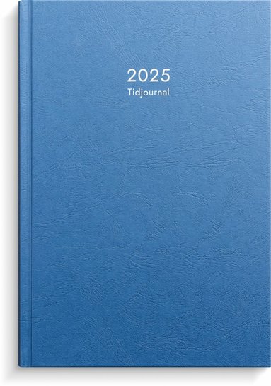 Kalender 2025 Tidjournal blå kartong 1