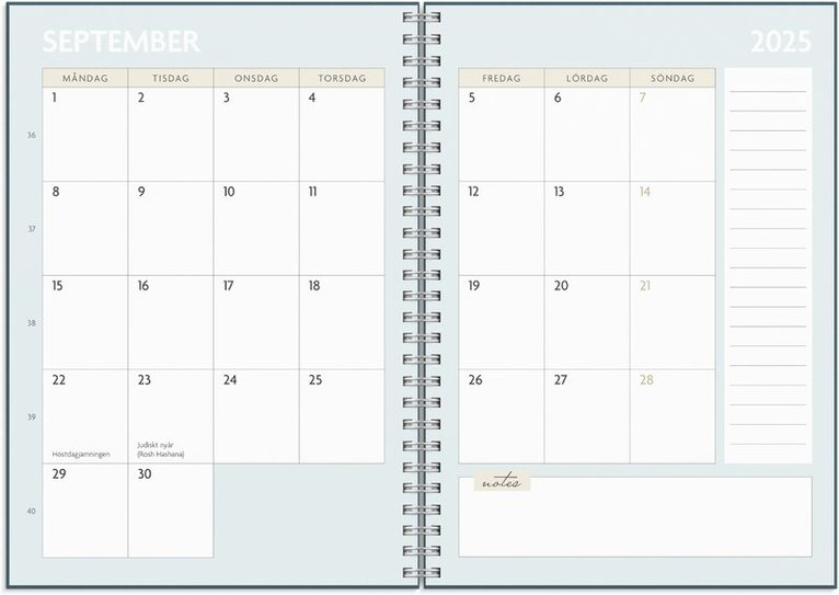 Kalender 2025-2026 Life Planner To Do, Övrigt