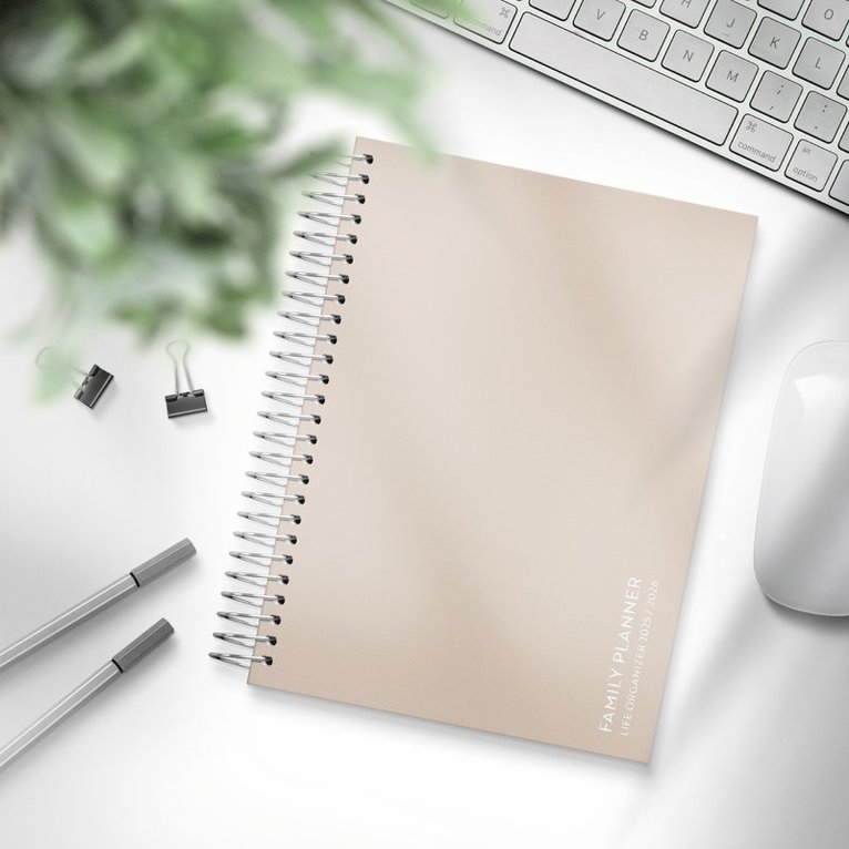 Kalender 2025-2026 Life Organizer Family A5, Övrigt