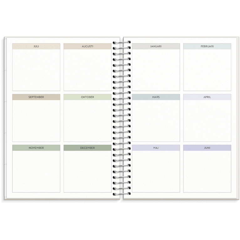 Kalender 2026-2027 Life Organizer Family A5, Övrigt