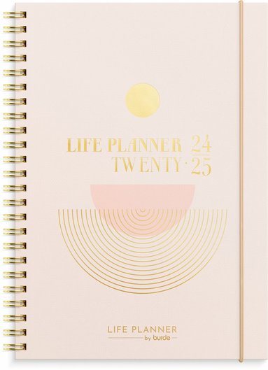 Kalender 2024-2025 Life Planner Pink A5 1