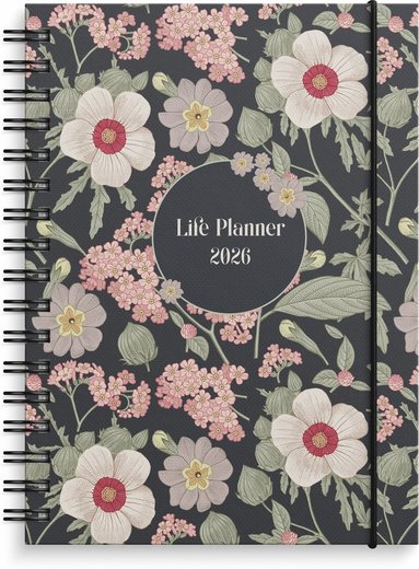 Kalender 2026 Life Planner Floral 1