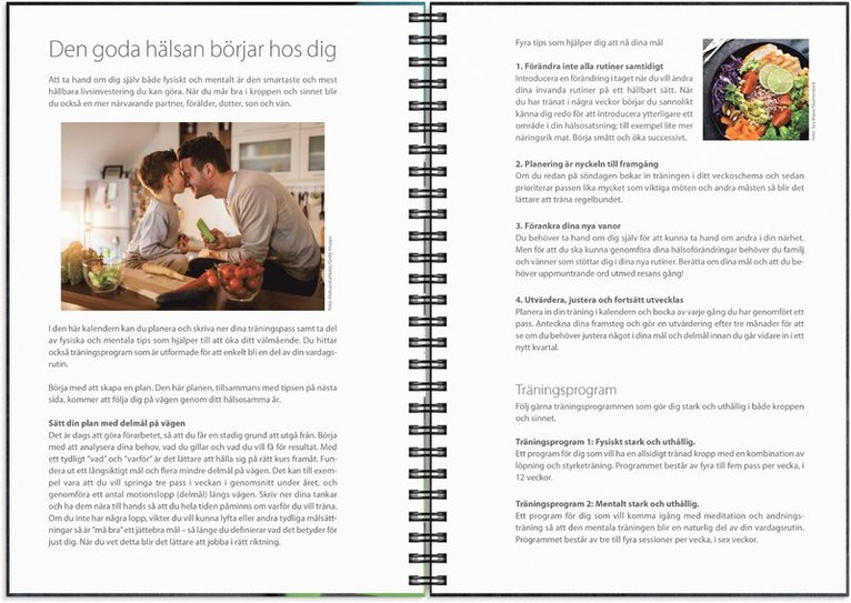 Kalender 2025 Träningskalendern A5, Övrigt