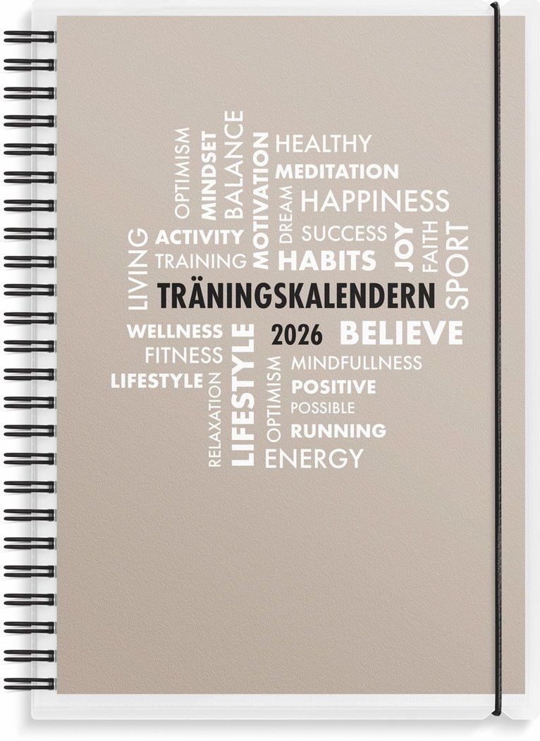 Kalender 2026 Träningskalendern A5 2i1, Övrigt