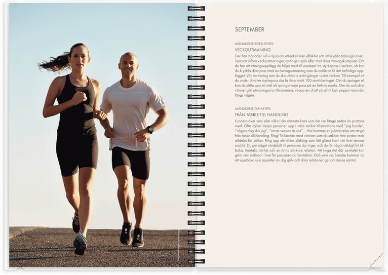 Kalender 2026 Träningskalendern A5 2i1, Övrigt