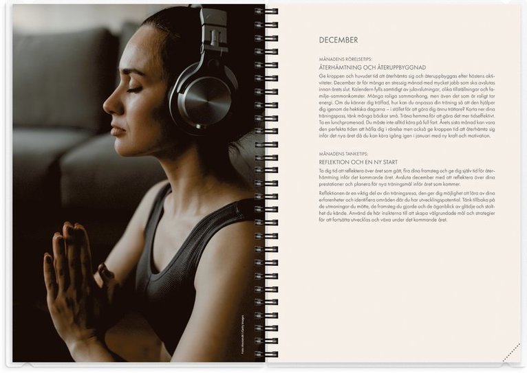 Kalender 2026 Träningskalendern A5 2i1, Övrigt