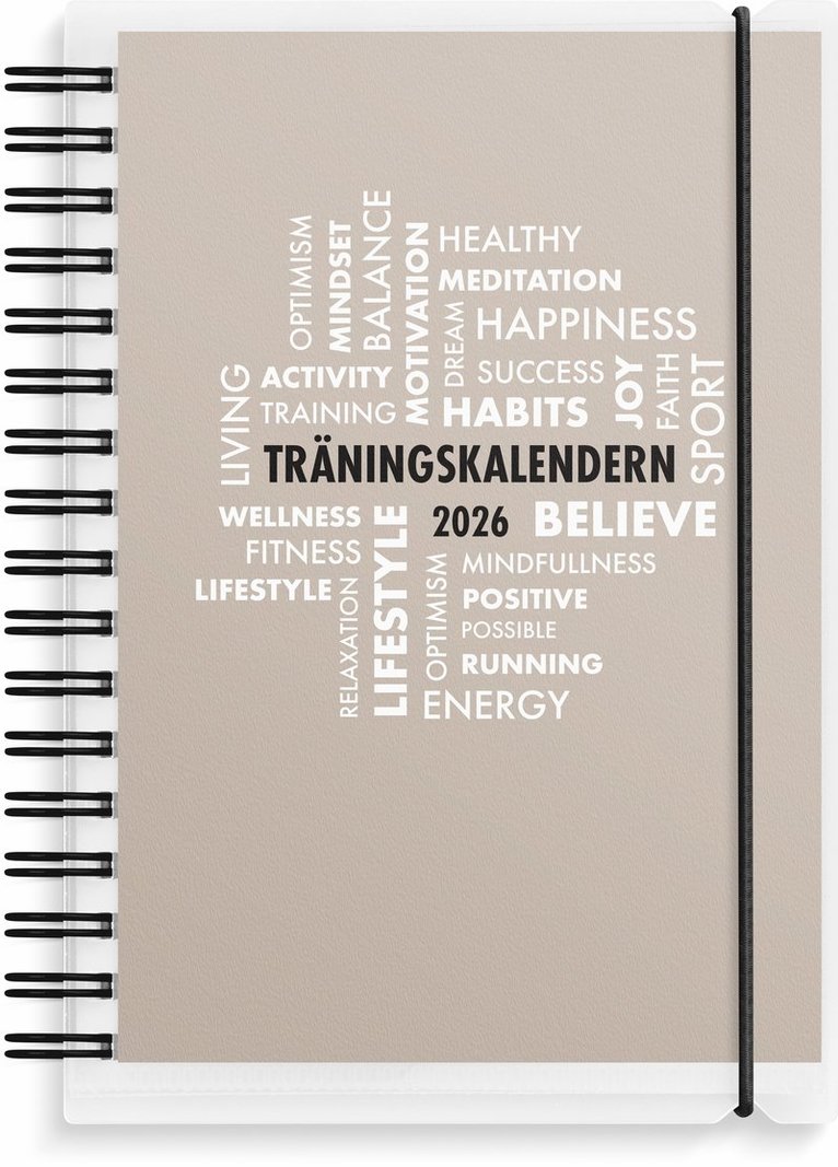 Kalender 2026 Träningskalendern A6 2i1, Övrigt