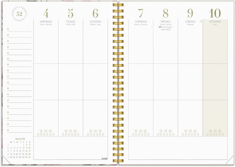Kalender 2025 Life Planner Essentials A5, Övrigt