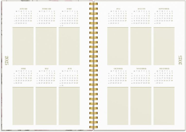 Kalender 2025 Life Planner Essentials A5, Övrigt