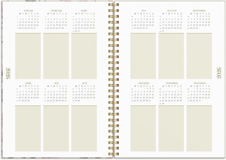 Kalender 2026 Life Planner Essentials A5, Övrigt