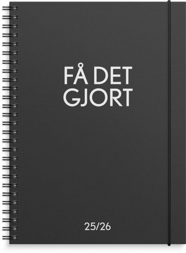 Kalender 2025-2026 Få det gjort