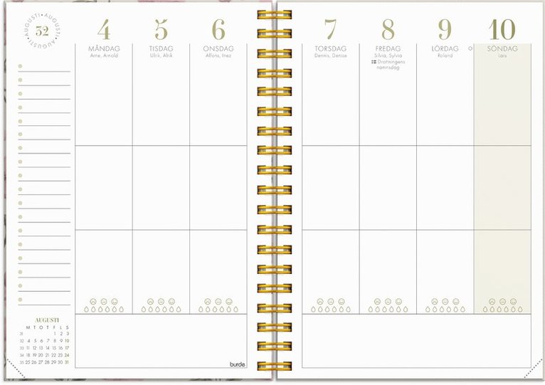 Kalender 2025 Life Planner Essentials A6, Övrigt