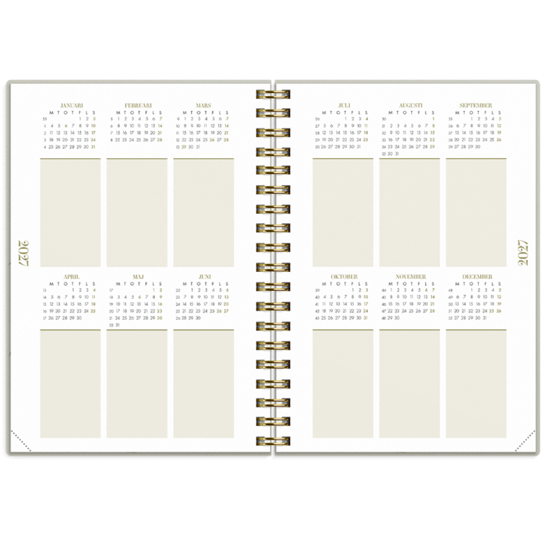 Life Planner Essentials A6 2027, Övrigt