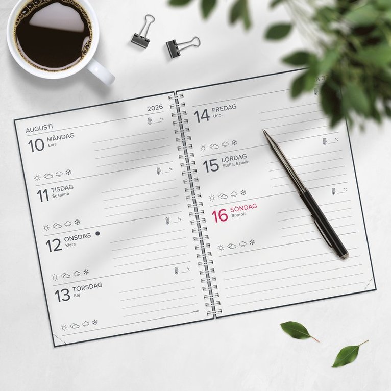 Kalender 2026 XL-kalendern, Övrigt