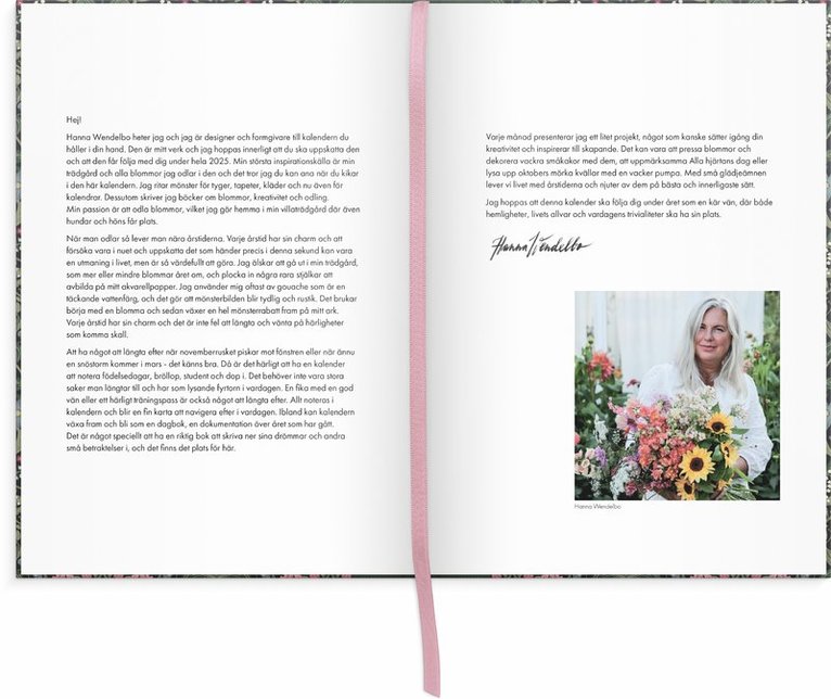 Kalender 2025 A5 Hanna Wendelbo, Övrigt