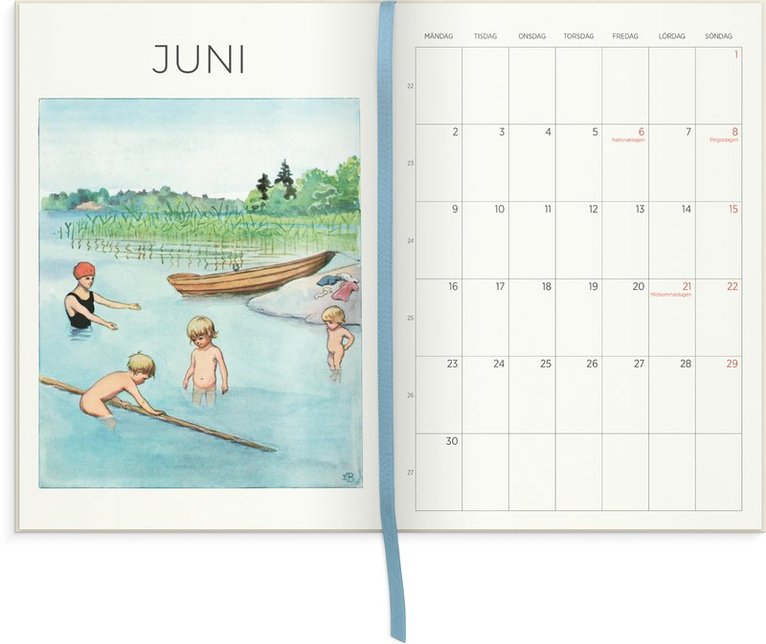 Kalender 2025 A5 Elsa Beskow Årets saga, Övrigt