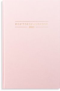 Kalender 2025 Kontorskalender rosa