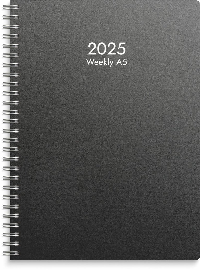 Kalender 2025 Weekly A5 refill, Övrigt