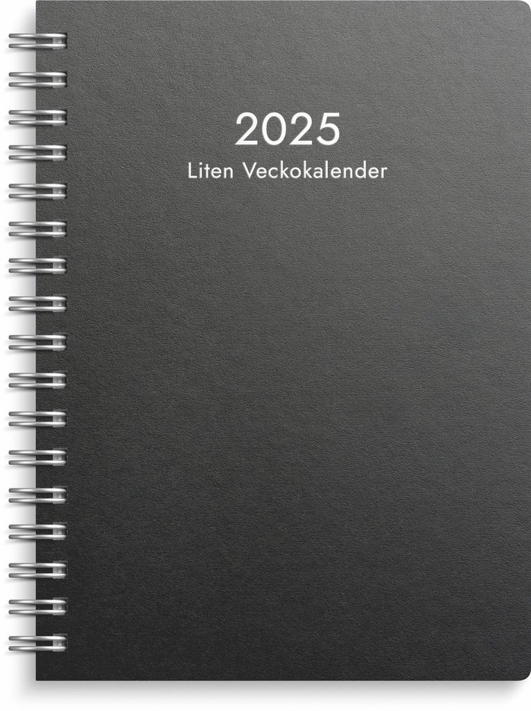 Kalender 2025 Liten Veckokalender refill 1