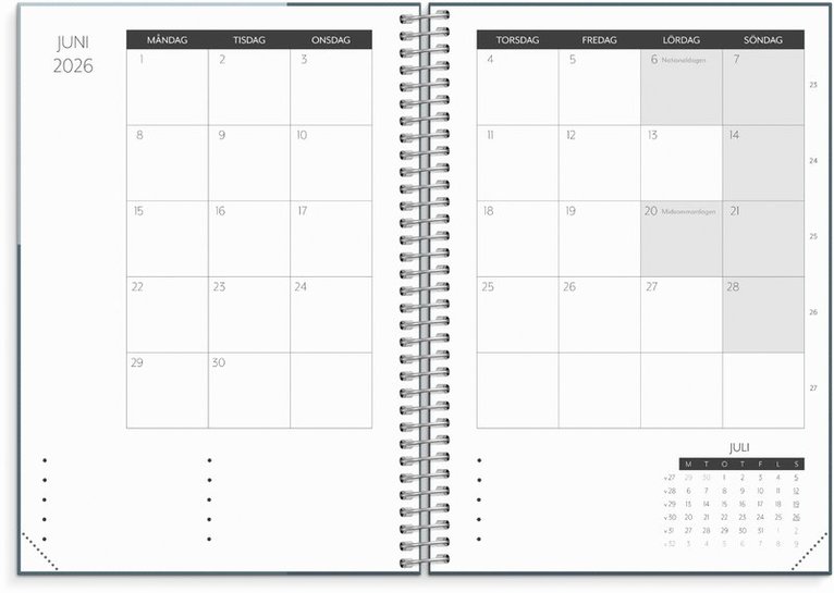 Kalender 2025-2026 Student Planner A6, Övrigt