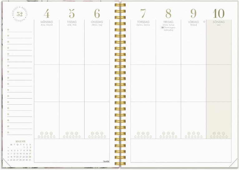 Kalender 2025-2026 Life Planner Essentials A5, Övrigt