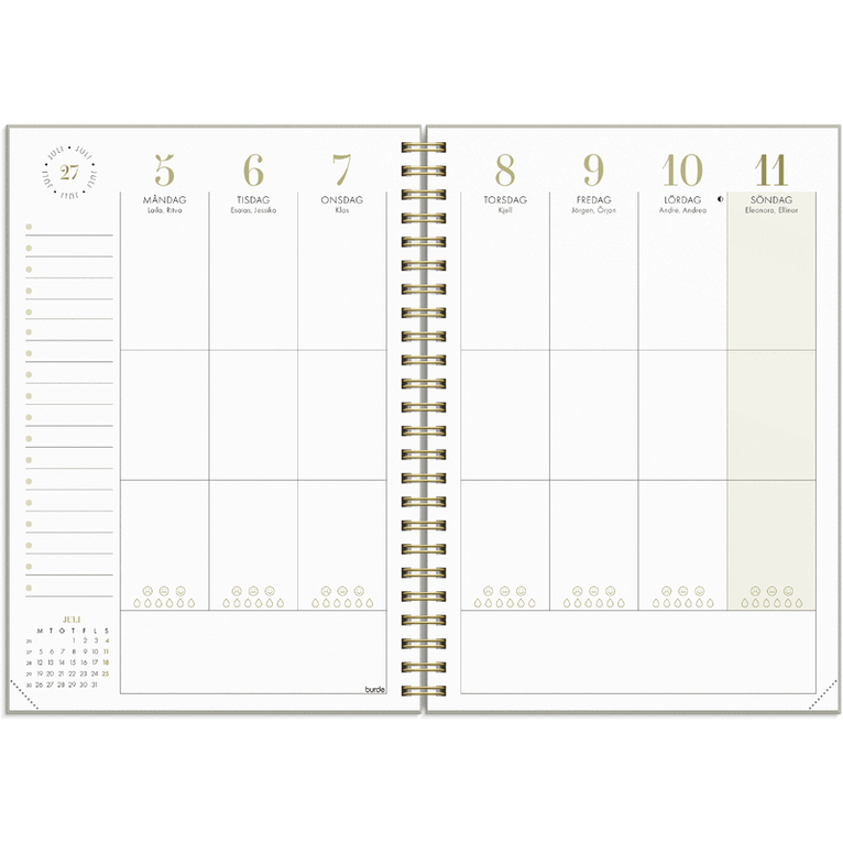 Kalender 2026-2027 Life Planner Essentials A5, Övrigt