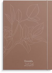 Kalender 2026 Doodle inbunden