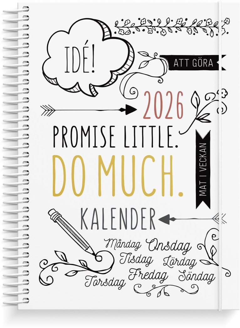 Kalender 2026 Doodle, Övrigt