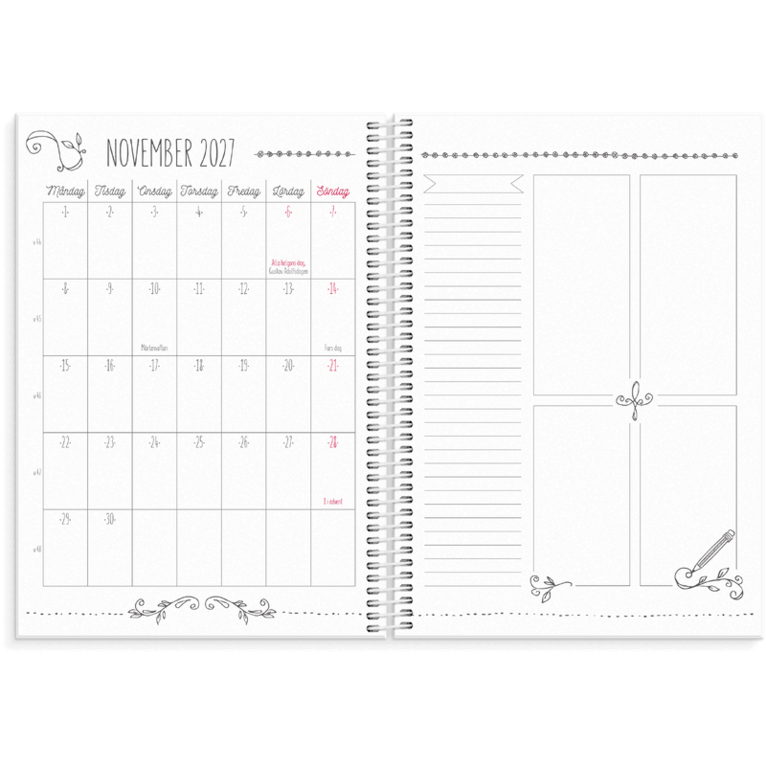 Kalender Doodle 2027, Övrigt