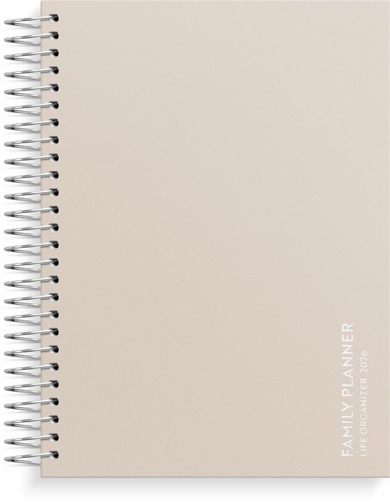 Kalender 2026 Life Organizer A5 Family, Övrigt