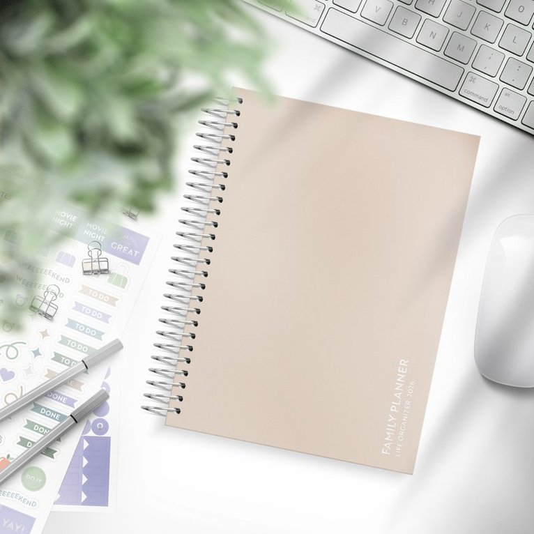 Kalender 2026 Life Organizer A5 Family, Övrigt