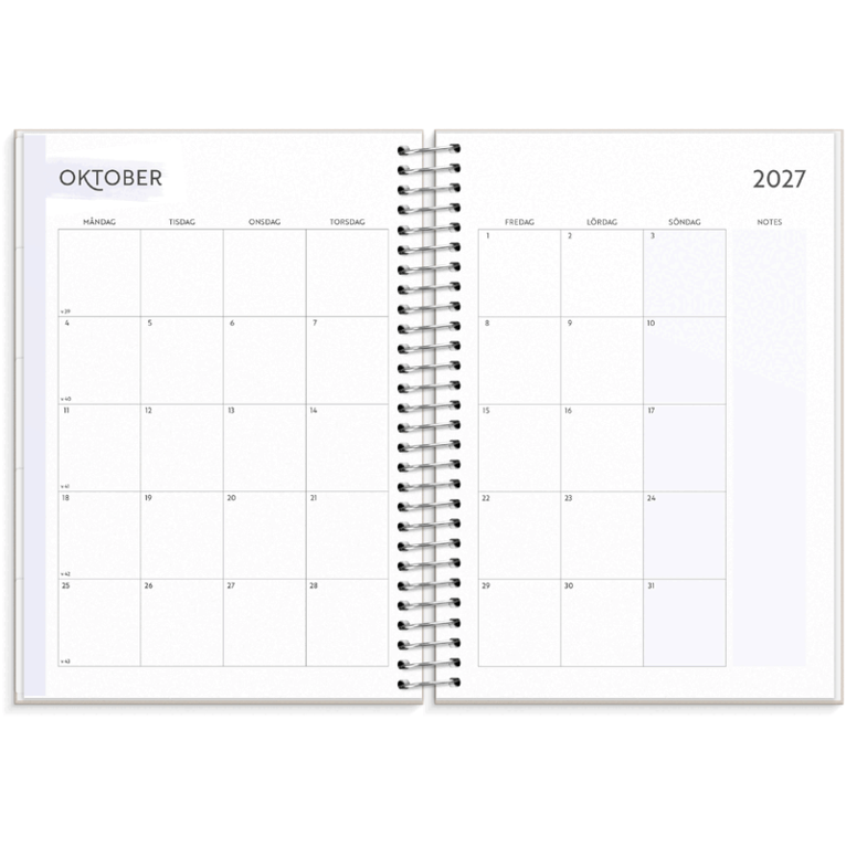 Life Organizer A5 Family 2027, Övrigt