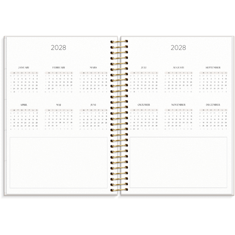 Life Organizer A5 2027, Övrigt
