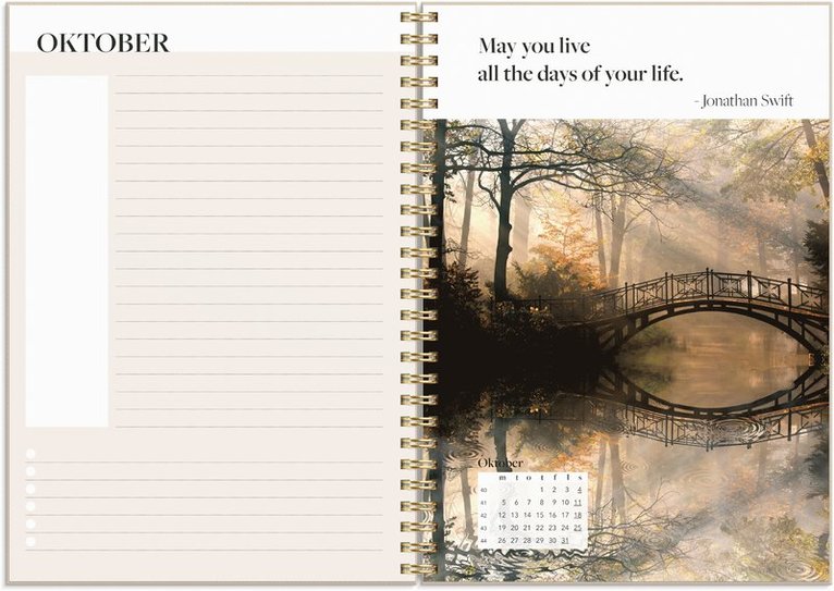 Kalender 2026 Life Planner Inspiration, Övrigt
