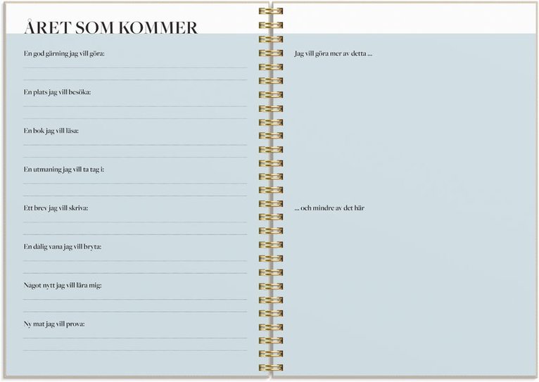 Kalender 2026 Life Planner Inspiration, Övrigt