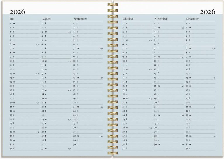 Kalender 2026 Life Planner Inspiration, Övrigt