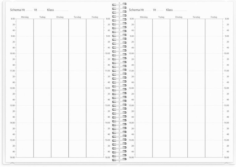 Kalender 2025-2026 Lärarkalendern Ämnes, Övrigt
