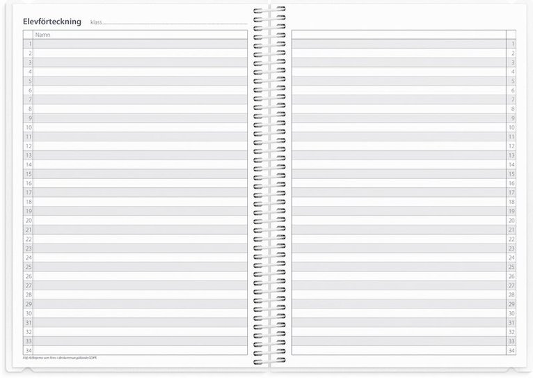 Kalender 2025-2026 Lärarkalendern Ämnes, Övrigt