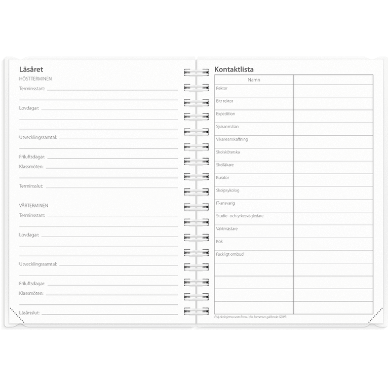 Kalender 2026-2027 Loggkalendern A6, Övrigt