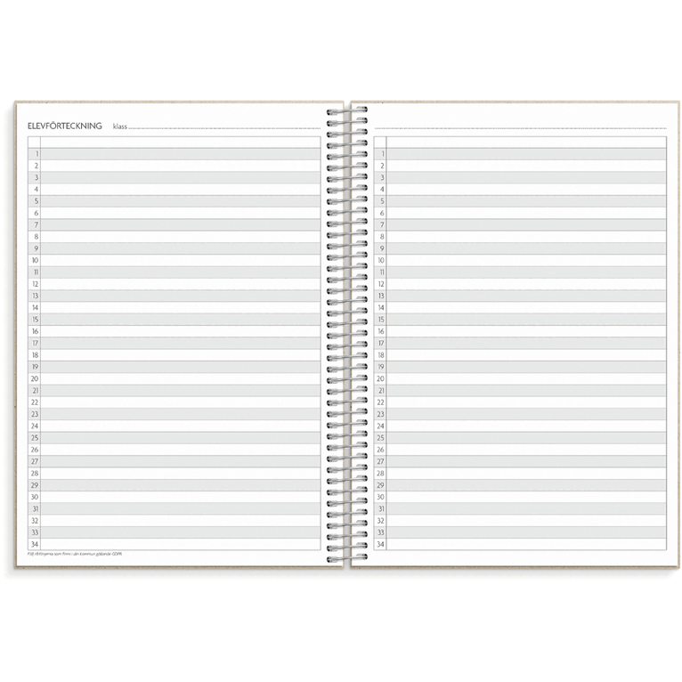 Kalender 2026-2027 Lärarkalendern horisontell, Övrigt